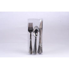 Plastic Sliver Cutlery Spoon Fork Knife